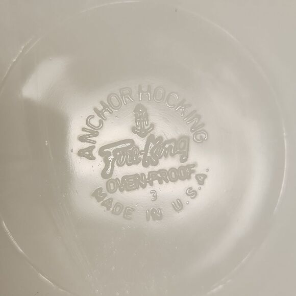 Anchor Hocking Fire King Plate 10" - Picture 4 of 6